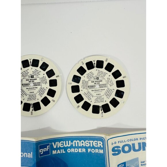 Vintage GAF View Master Stereo Viewer Wizard of Oz Reels & Booklet 1950s Dorothy - Picture 10 of 16